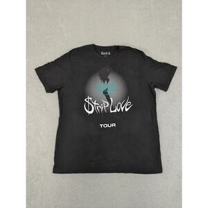 Karol G Shirt Mens 2XL Black Strip Love‎ Tour Graphic Tee Bichota Concert 2023